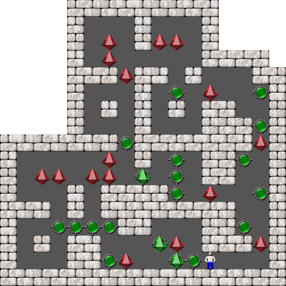 Sokoban Mass Remodel level 62